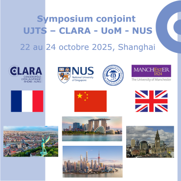 Image SAVE THE DATES! Symposium conjoint UJTS – CLARA – UoM – NUS