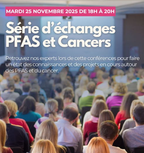 Image Conférence grand public 25/11 : PFAS et cancer