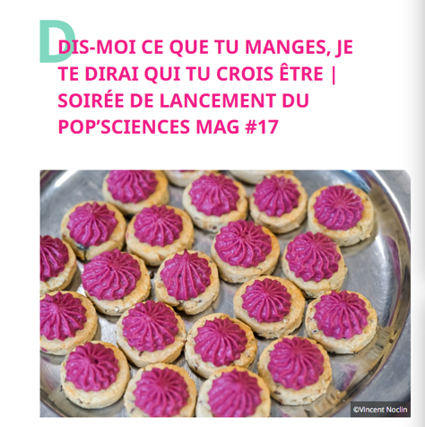 Image 17e Pop’Sciences Mag « Alimentation : un enjeu de société »