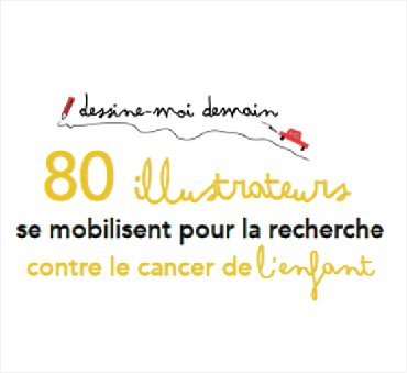 Vente d’illustrations en ligne lancée par l’association 2500 Voix pour financer la recherche en oncopédiatrie