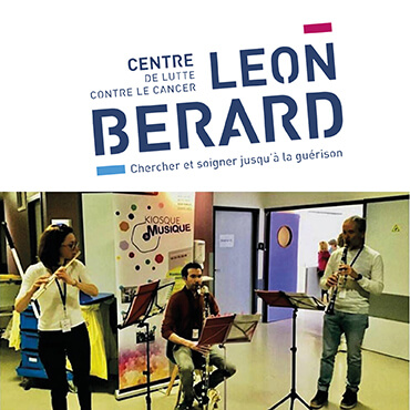 Culture à l’hôpital : l’association Kiosque à musique au Centre Léon Bérard