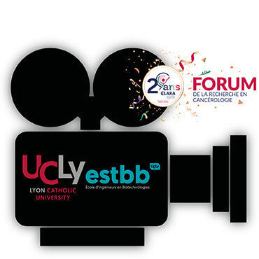 Découvrez les vidéos vulgarisées des étudiants de l’UCLy-ESTBB présentées lors du Forum de la recherche en cancérologie !