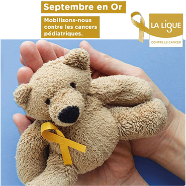 Septembre en Or : la Ligue contre le cancer poursuit la lutte contre les cancers pédiatriques
