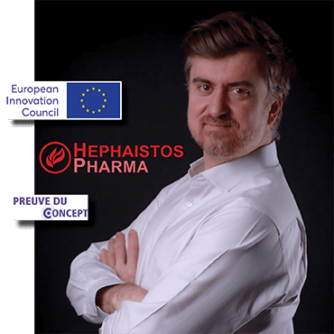 Zoom sur Frédéric Caroff, PDG de la start-up en biotechnologie Hephaistos-Pharma